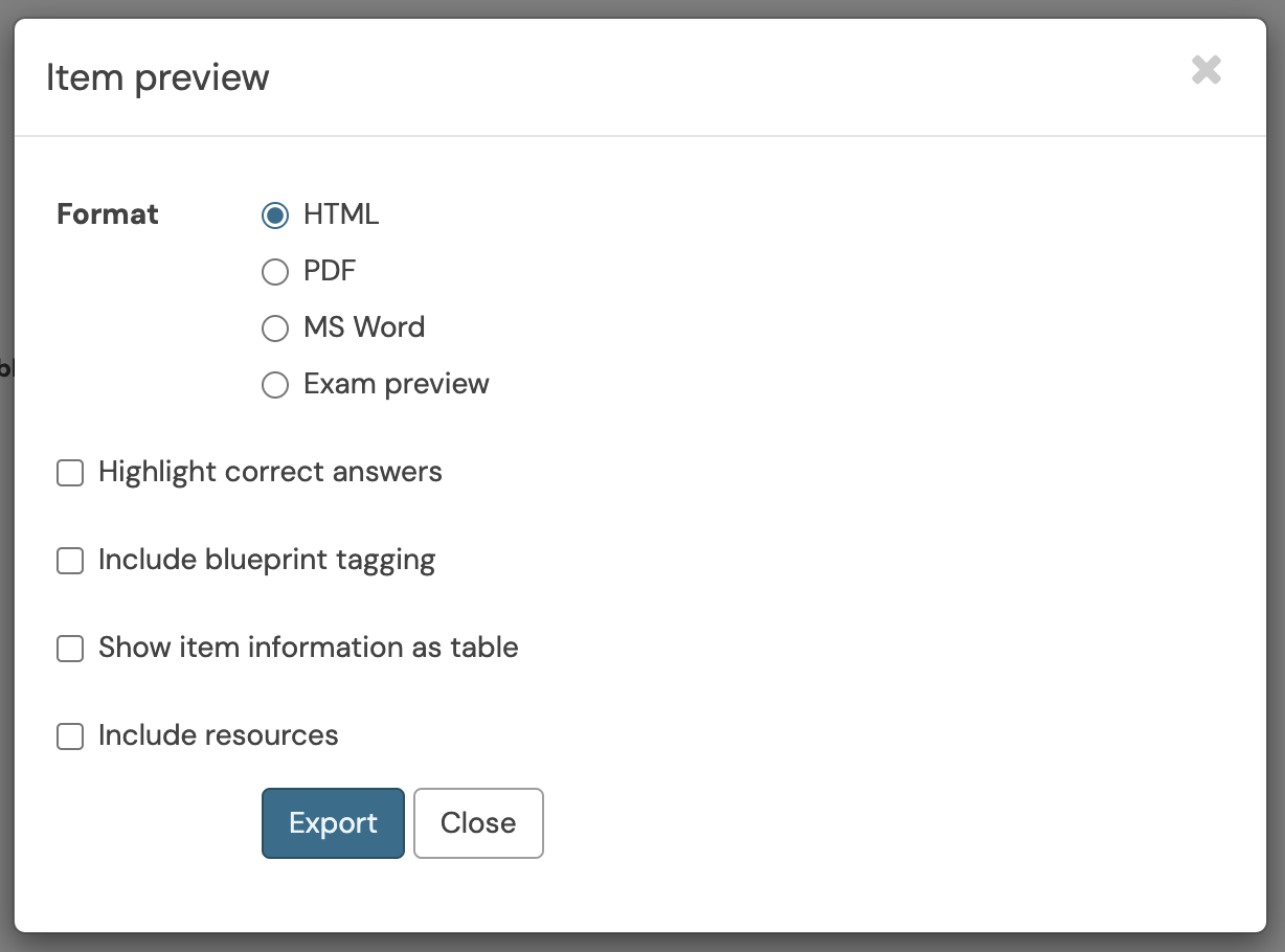Item Preview Written HTML:PDF:MS Word.png