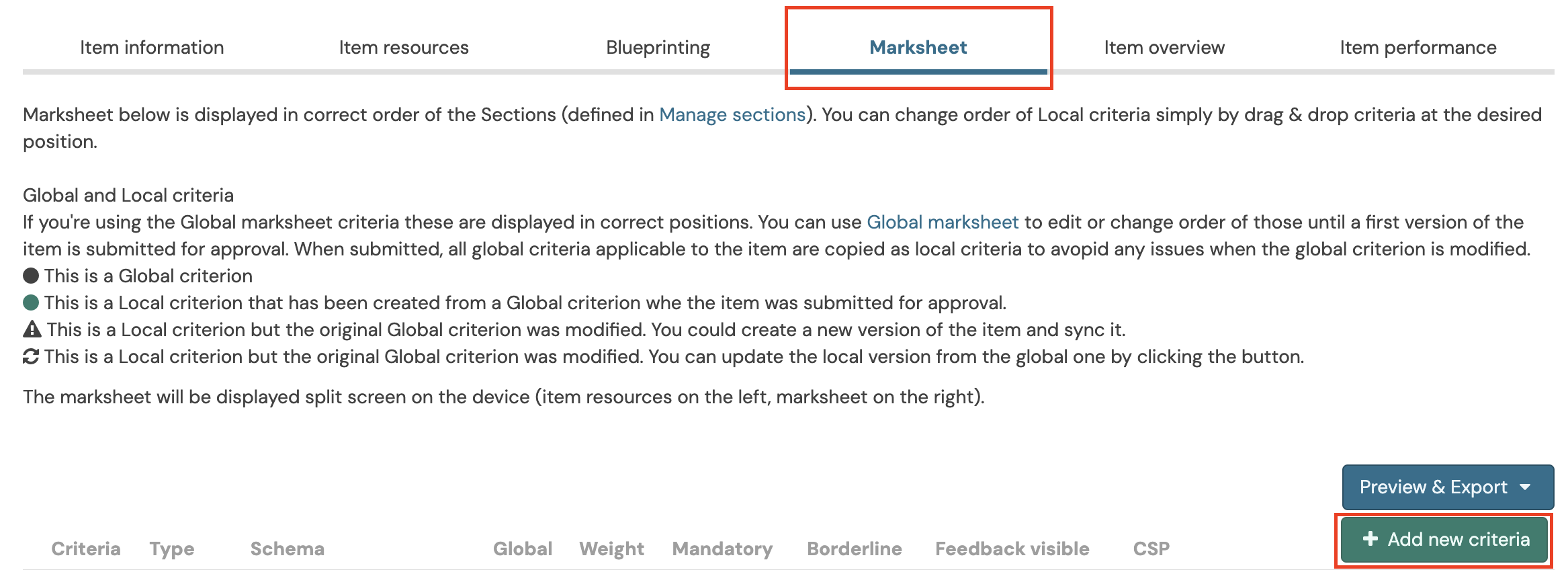 Item Marksheet - Add New Criteria.png