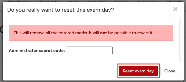 Reset exam - Administrator password.png